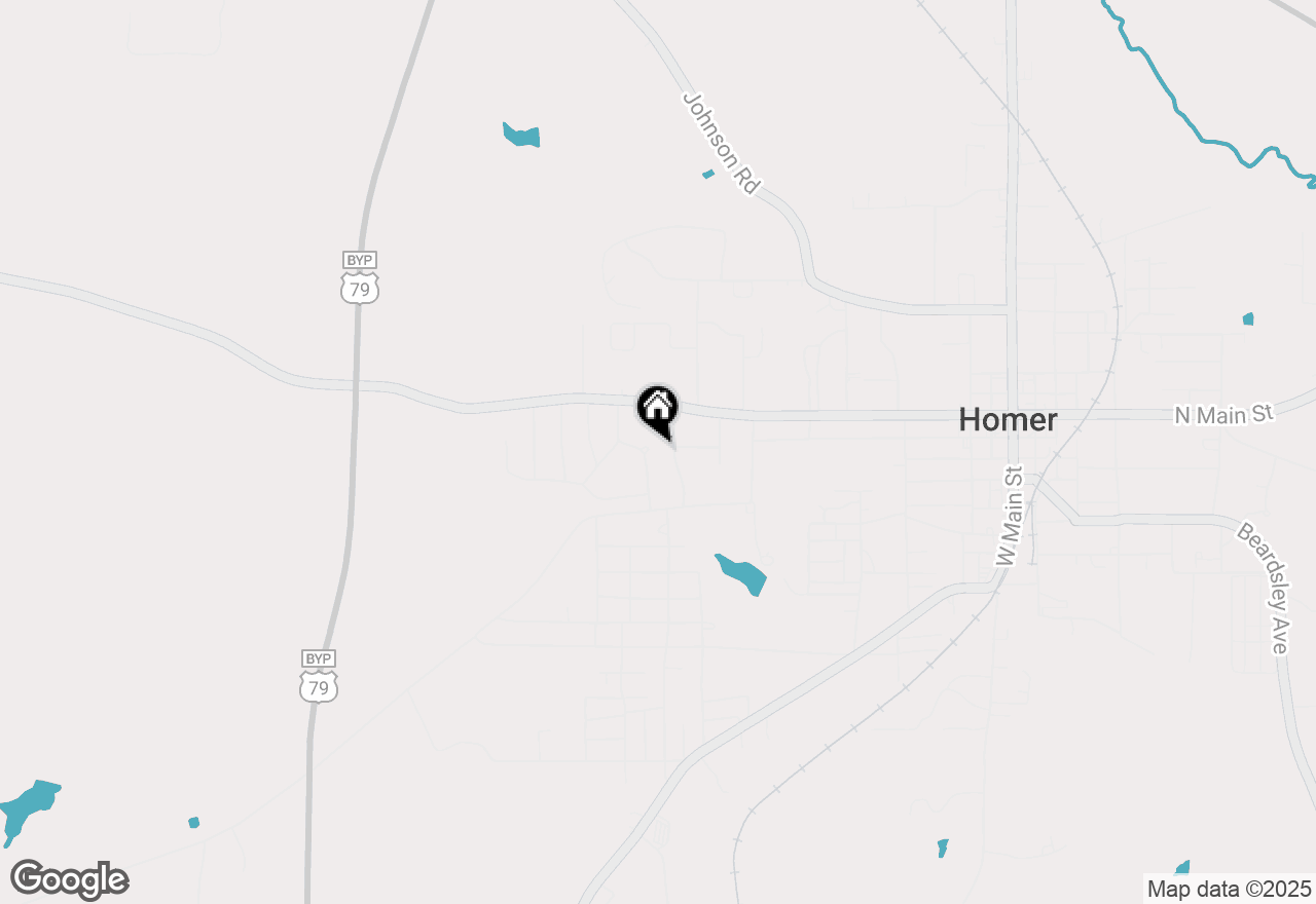 Map of 116 Willow Street, Homer, LA 71040