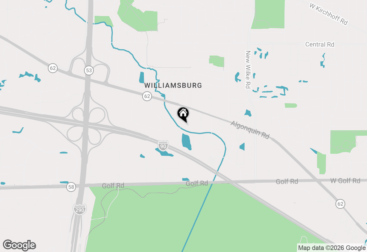Map of 5000 Carriageway Drive #211, Rolling Meadows, IL 60008