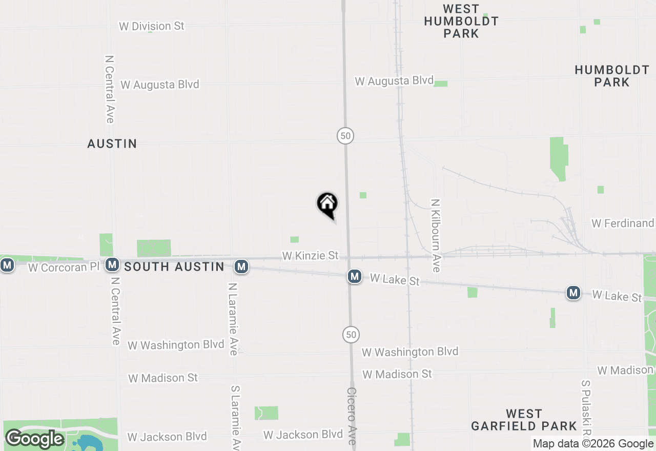 Map of 4844 W Ferdinand Street, Chicago, IL 60644