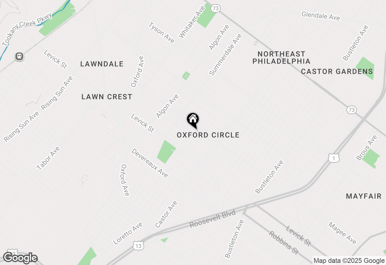 Map of 1314 Gilham Street, Philadelphia, PA 19111