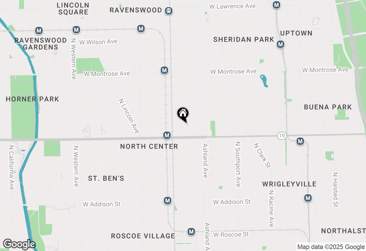 Map of 4046 N Hermitage Avenue #305, Chicago, IL 60640