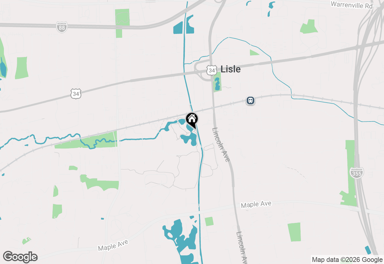 Map of 6263 Lafond Circle, Lisle, IL 60532