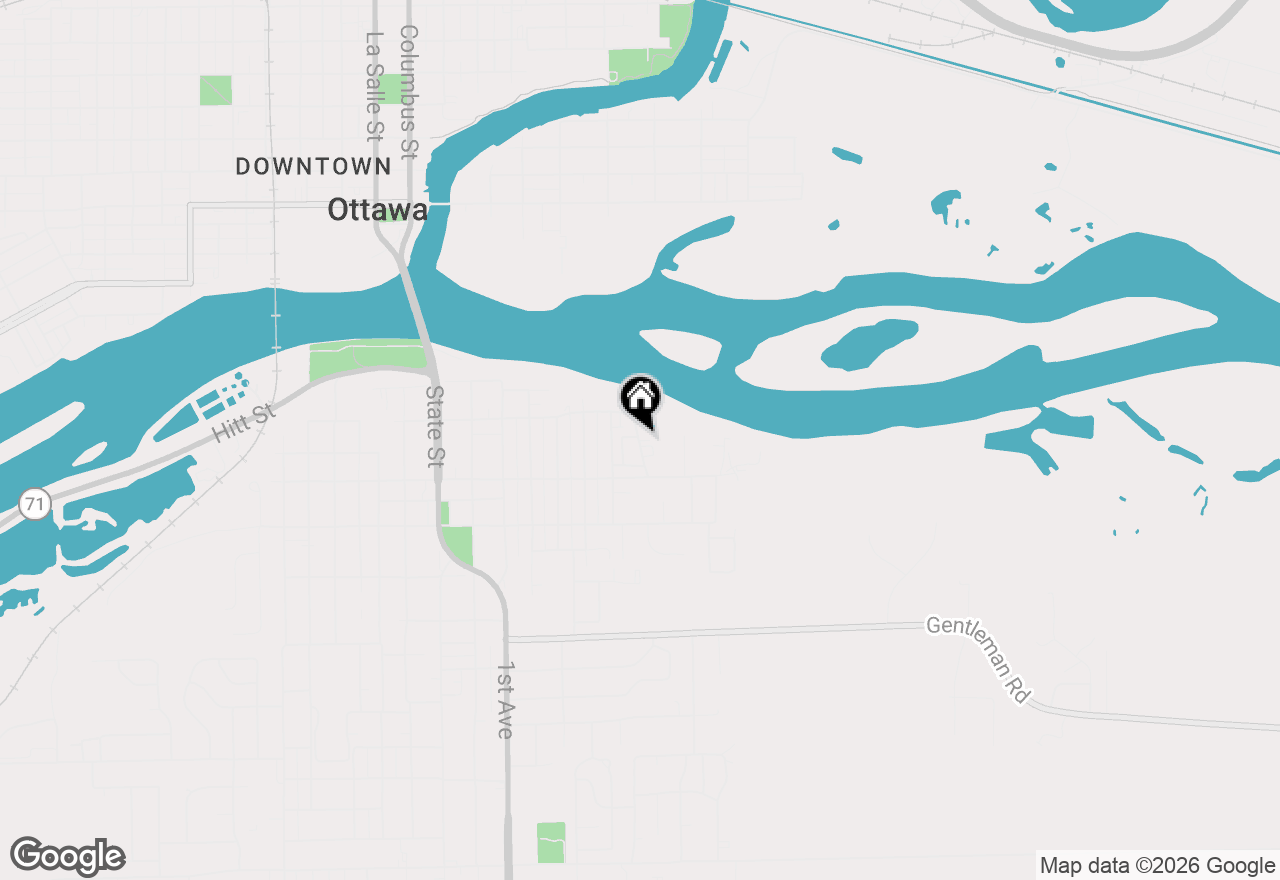 Map of 400 Park Avenue, Ottawa, IL 61350