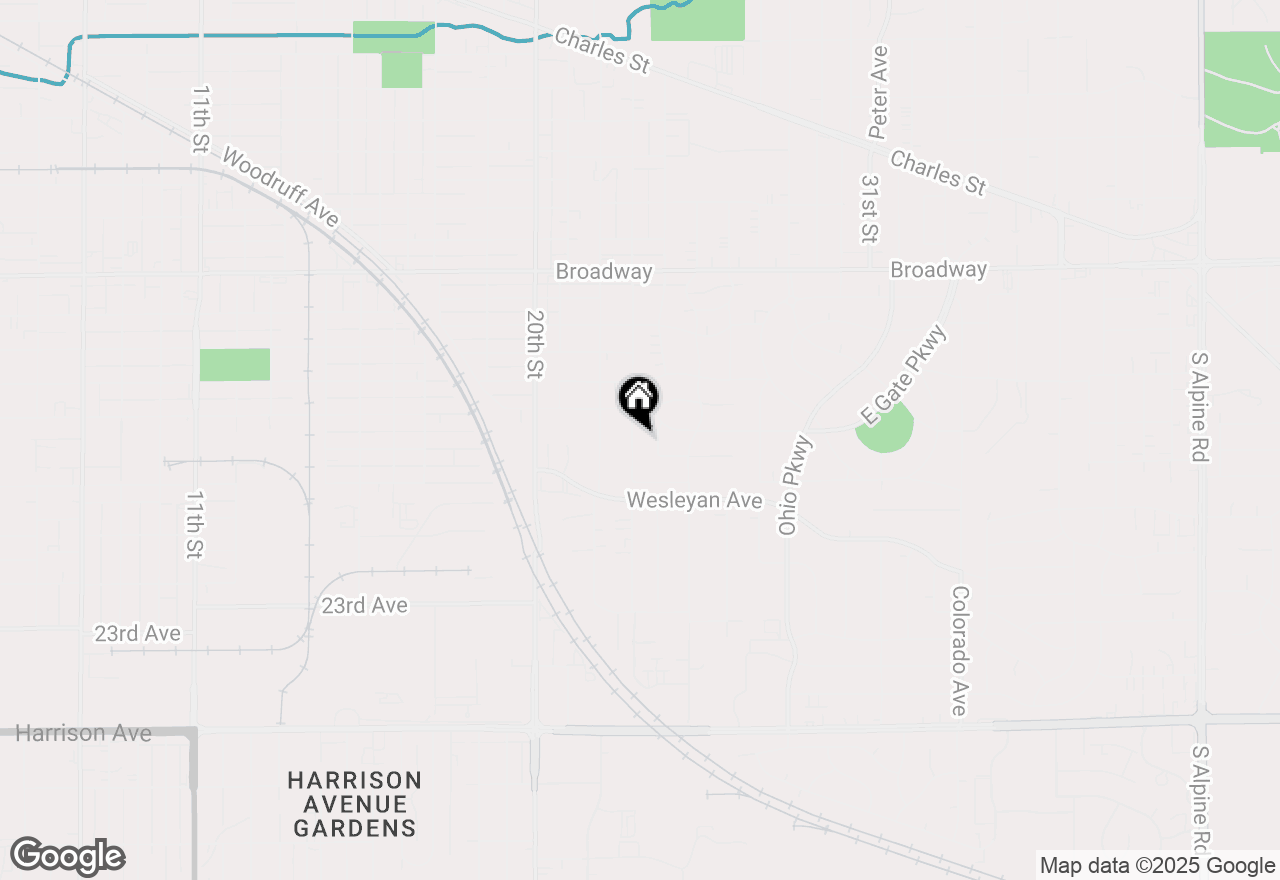 Map of 2028 23rd Street, Rockford, IL 61108