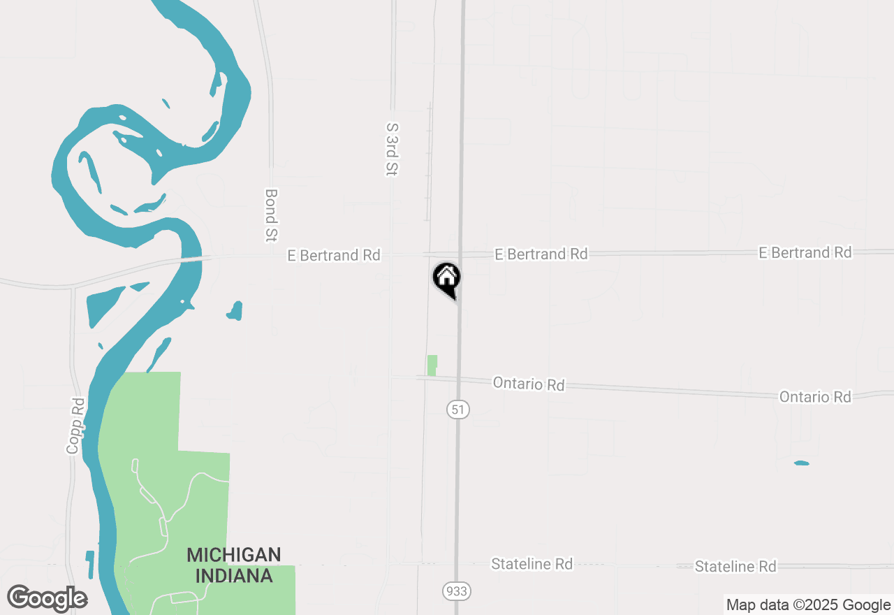 Map of 2732 S 11th Street Street, Niles, MI 49120