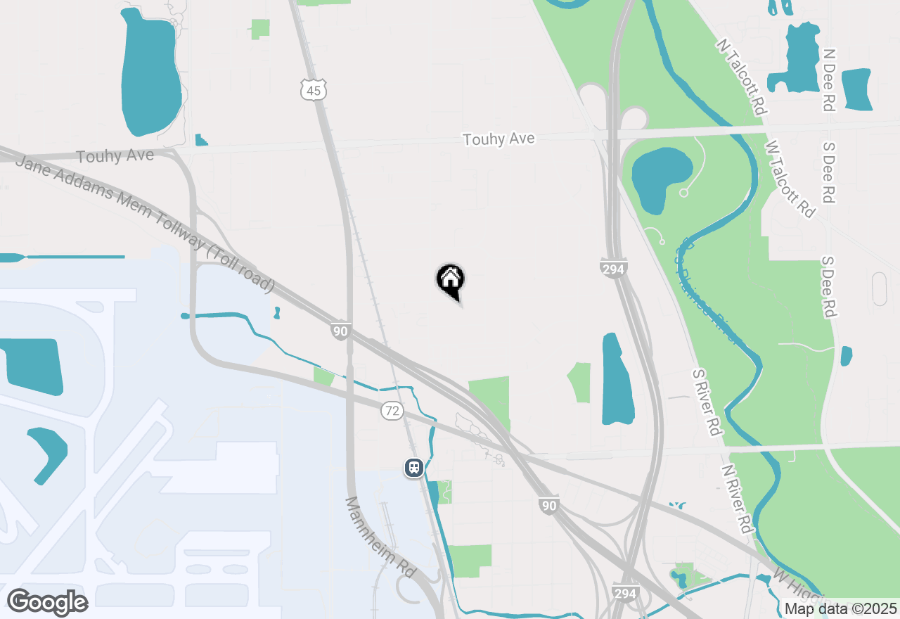 Map of 1845 Pratt Avenue, Des Plaines, IL 60018