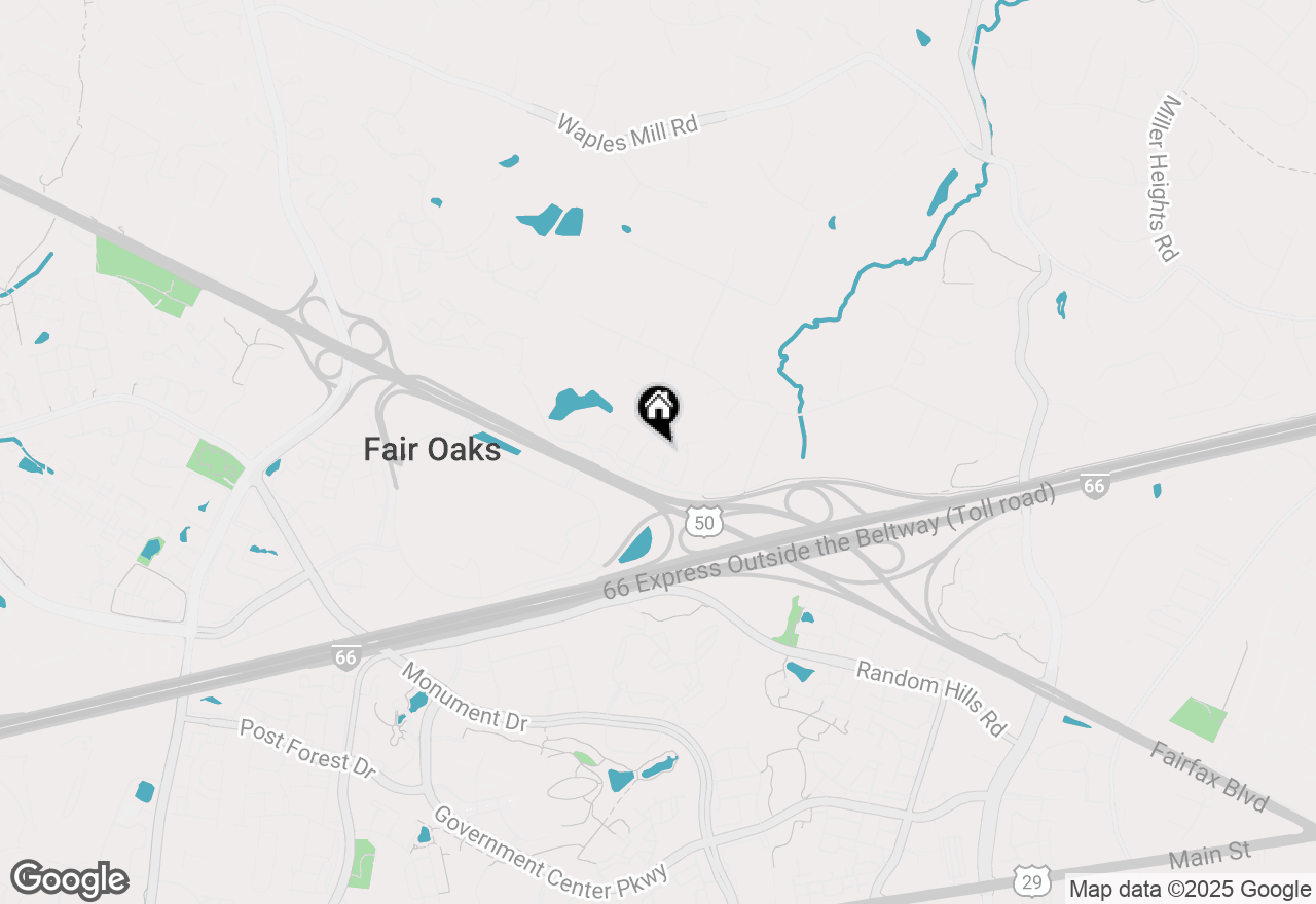 Map of 3912 Maximilian Court, Fairfax, VA 22033