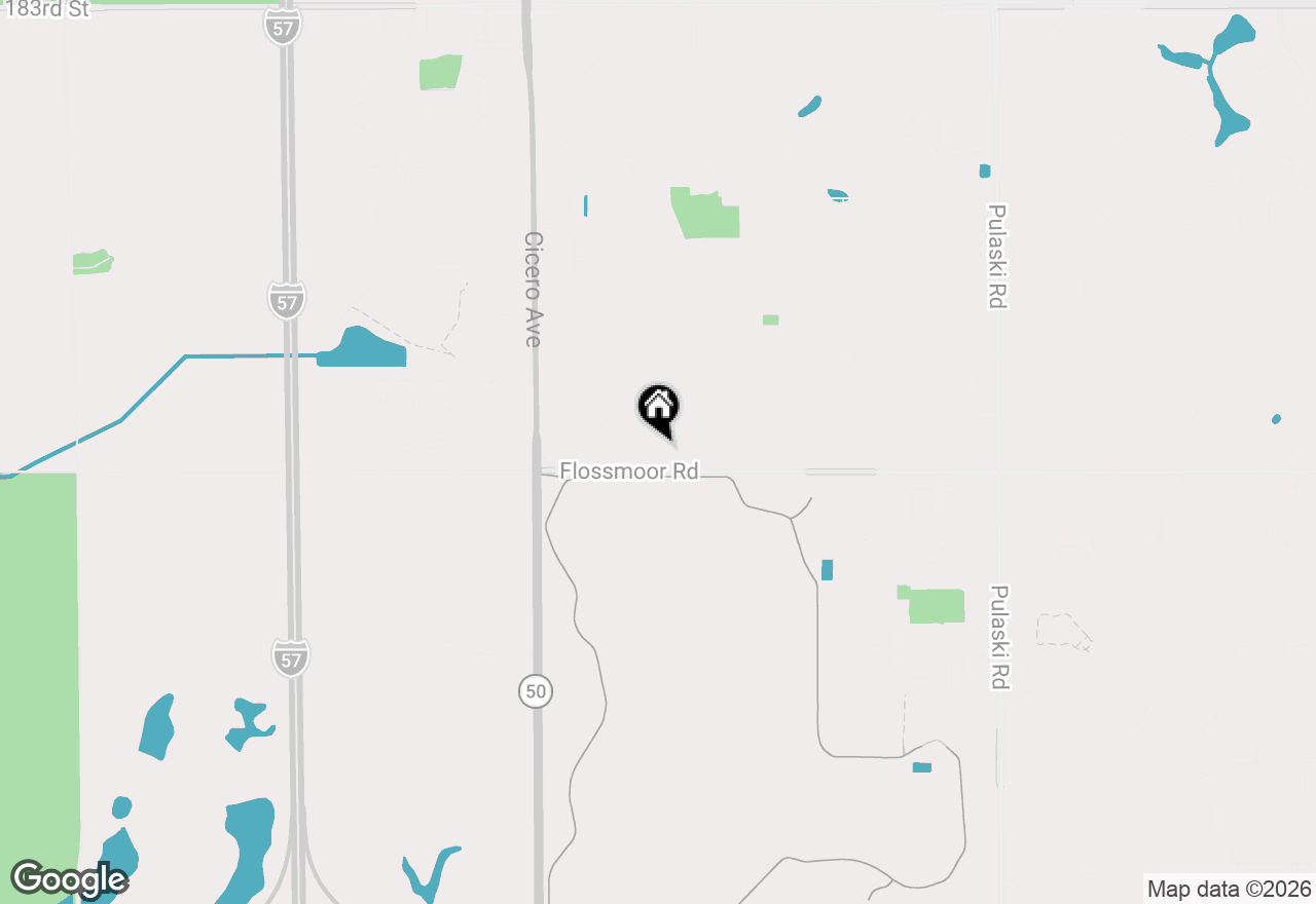 Map of 19050 John Avenue, Country Club Hills, IL 60478