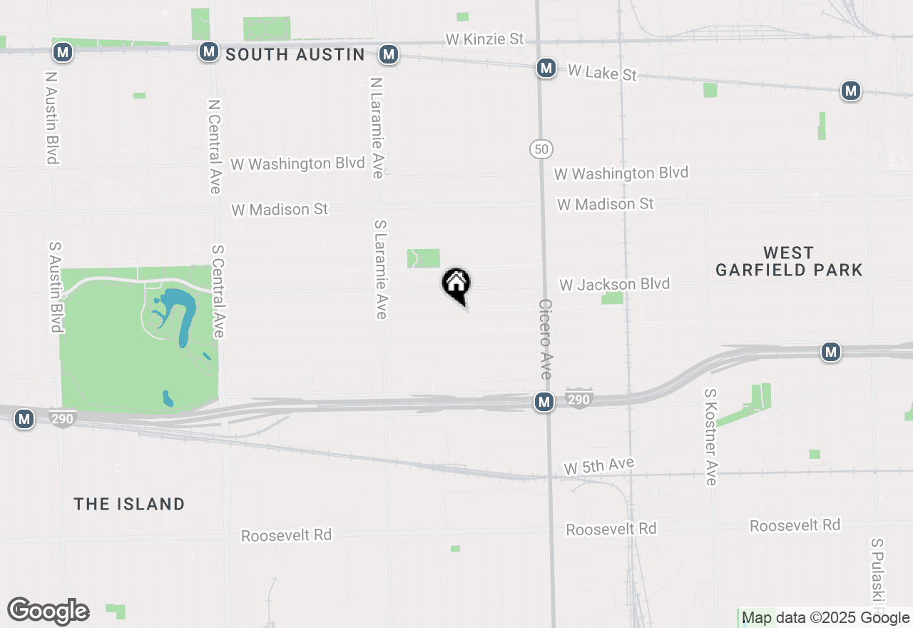 Map of 5029 W Gladys Avenue #C, Chicago, IL 60644