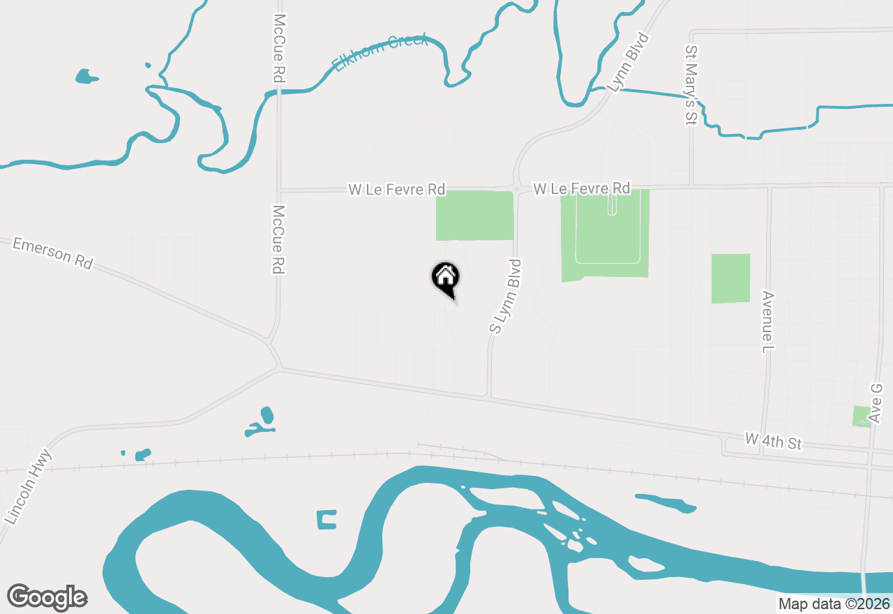 Map of 1110 Douglas Drive, Sterling, IL 61081