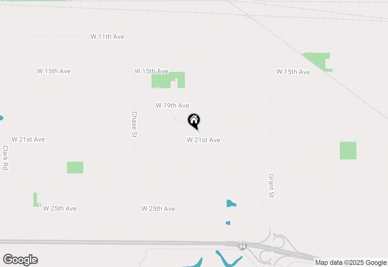Map of 2343 W 20th Place, Gary, IN 46404
