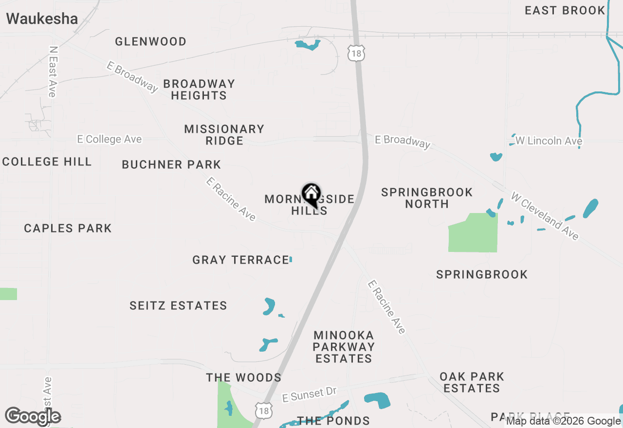 Map of 309 Cheviot Chase #5, Waukesha, WI 53186