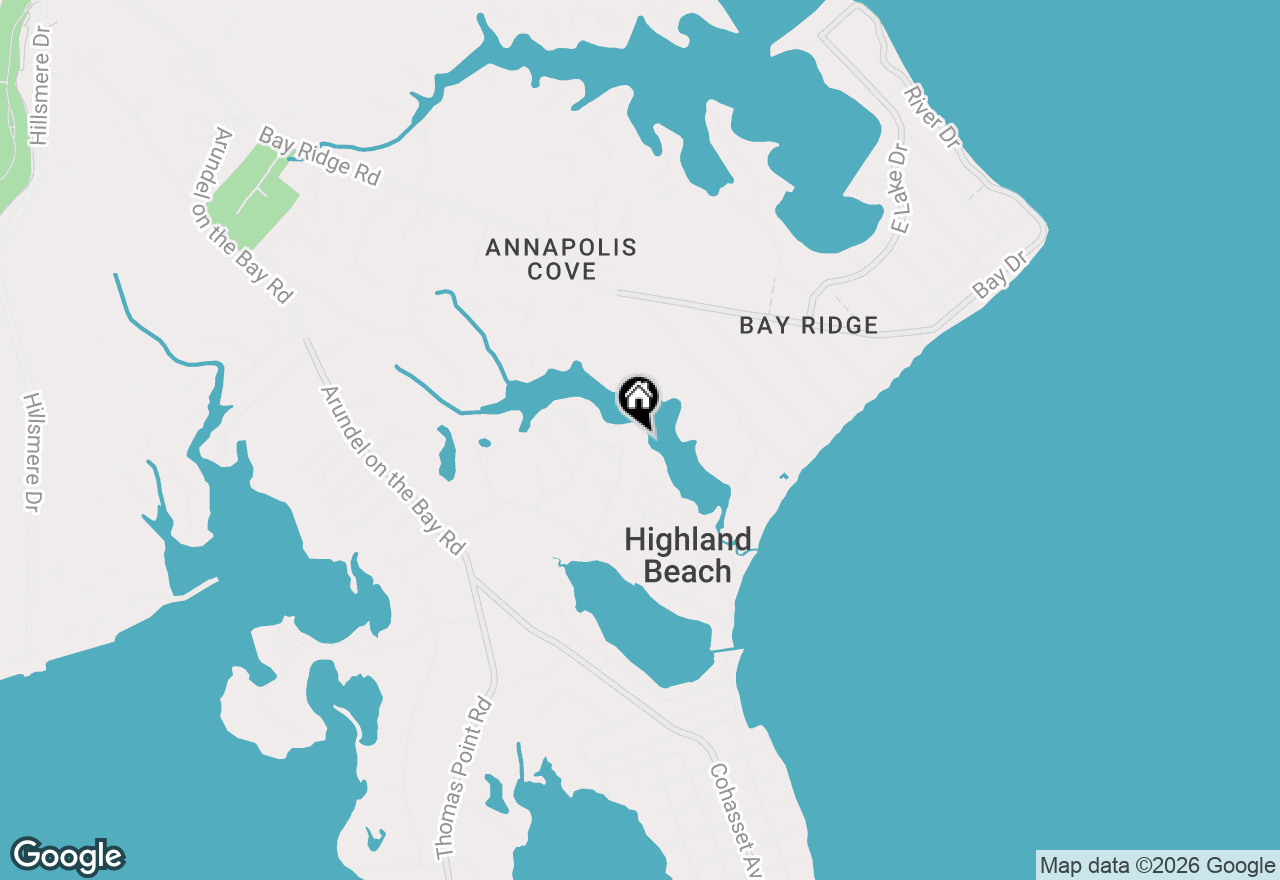 Map of 3209 Henson Avenue, Annapolis, MD 21403