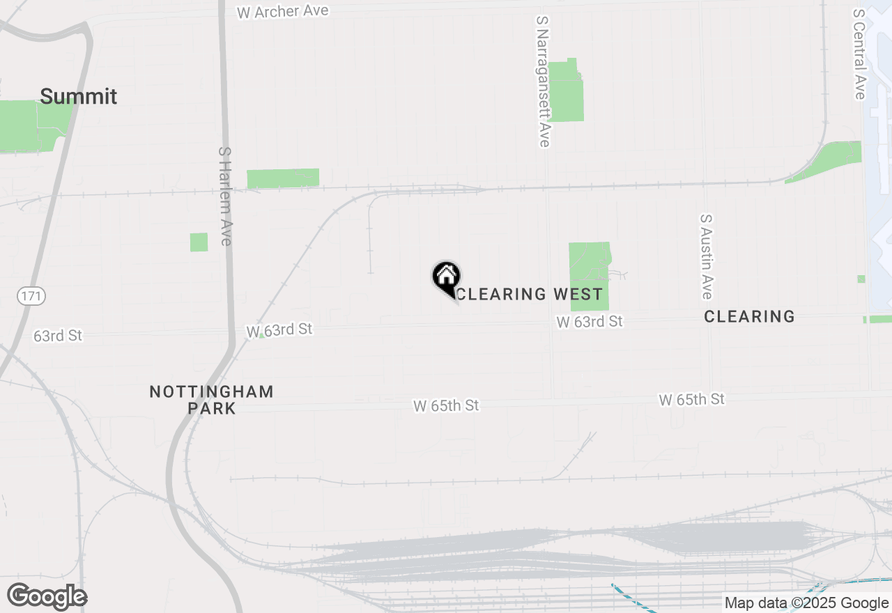 Map of 6230 S Natoma Avenue, Chicago, IL 60638