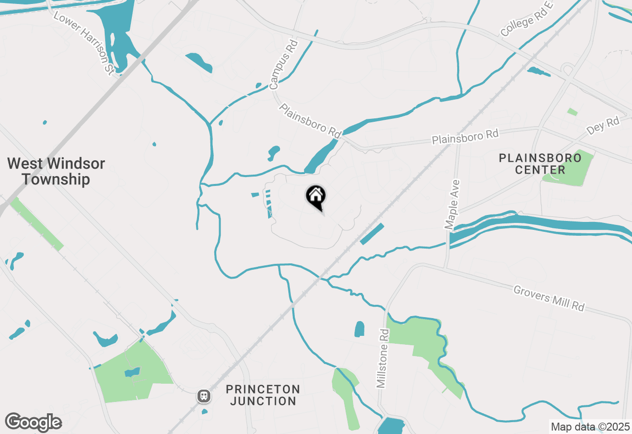 Map of 49 Birch Drive, Plainsboro, NJ 08536