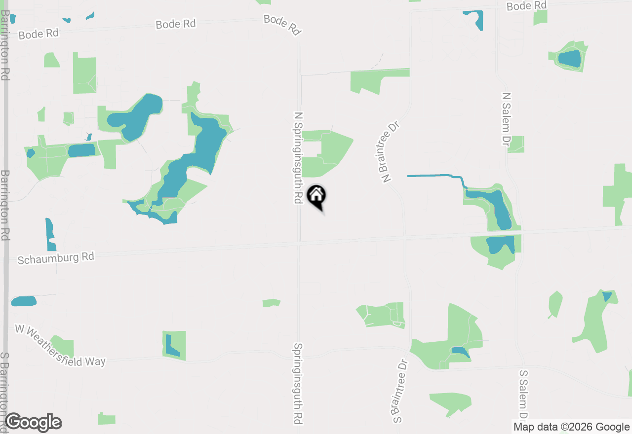 Map of 34 Paxton Lane, Schaumburg, IL 60194