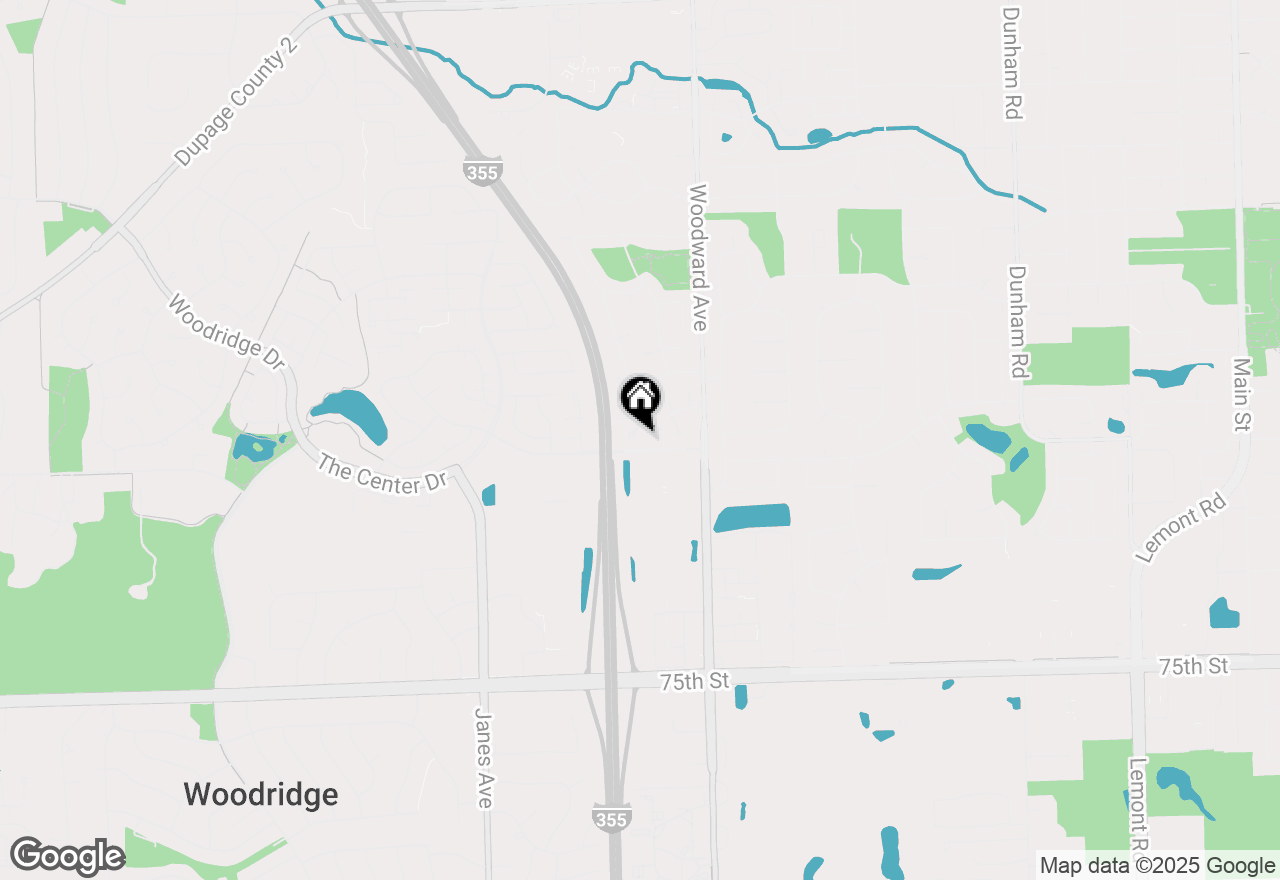 Map of 7050 Brighton Court #204, Woodridge, IL 60517