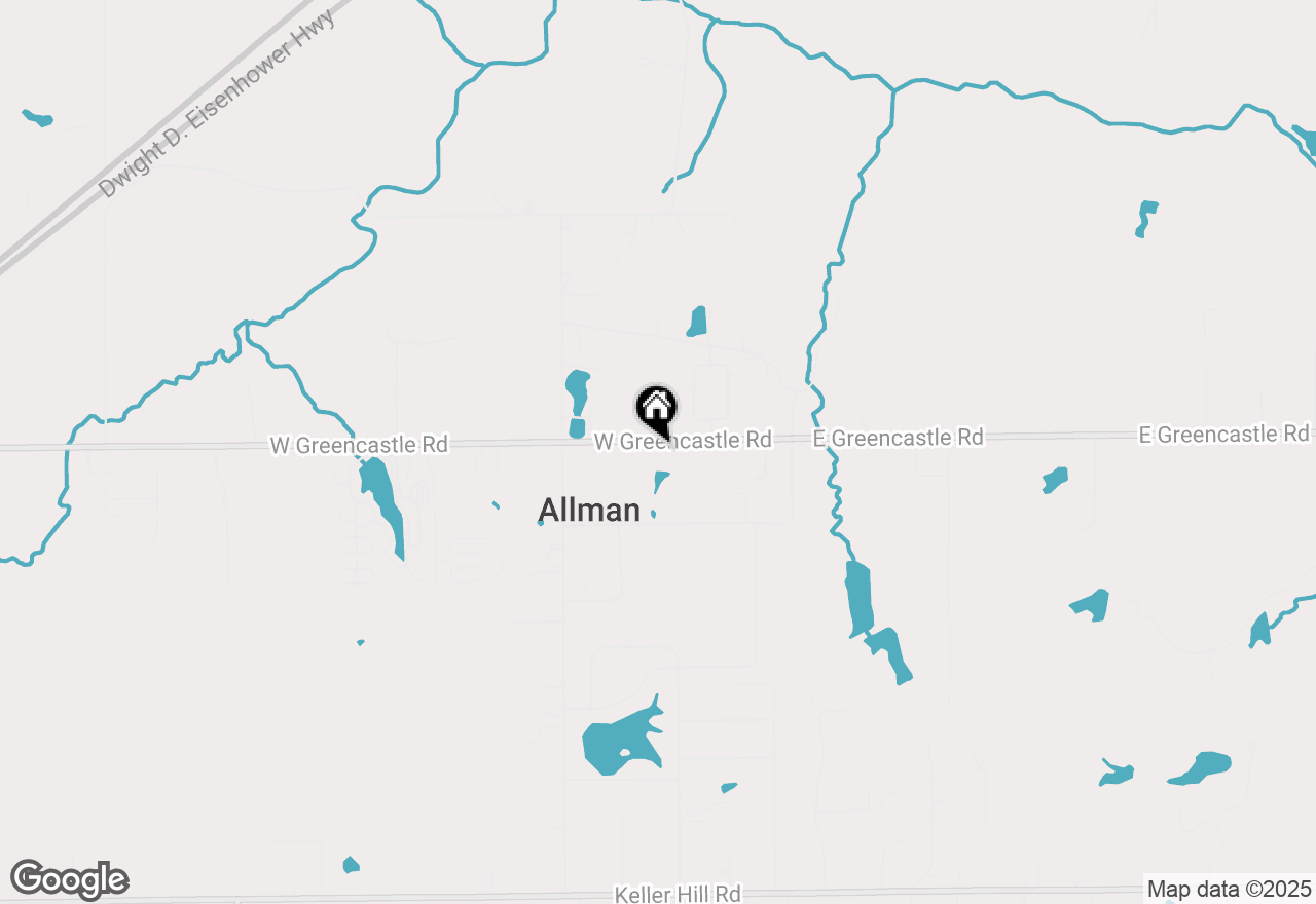 Map of 251 W Greencastle Road, Mooresville, IN 46158