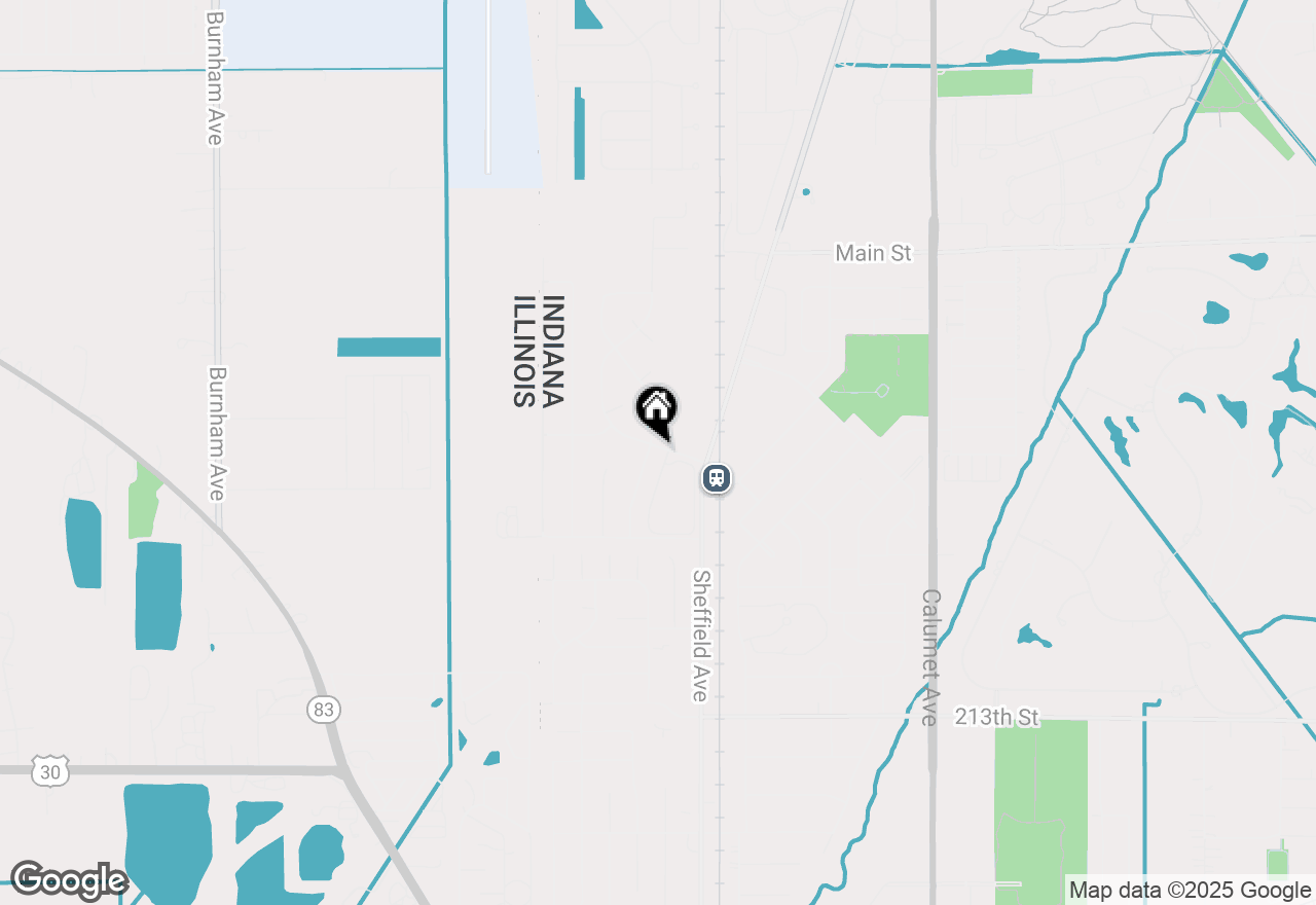 Map of 408 Swan Drive #2D, Dyer, IN 46311