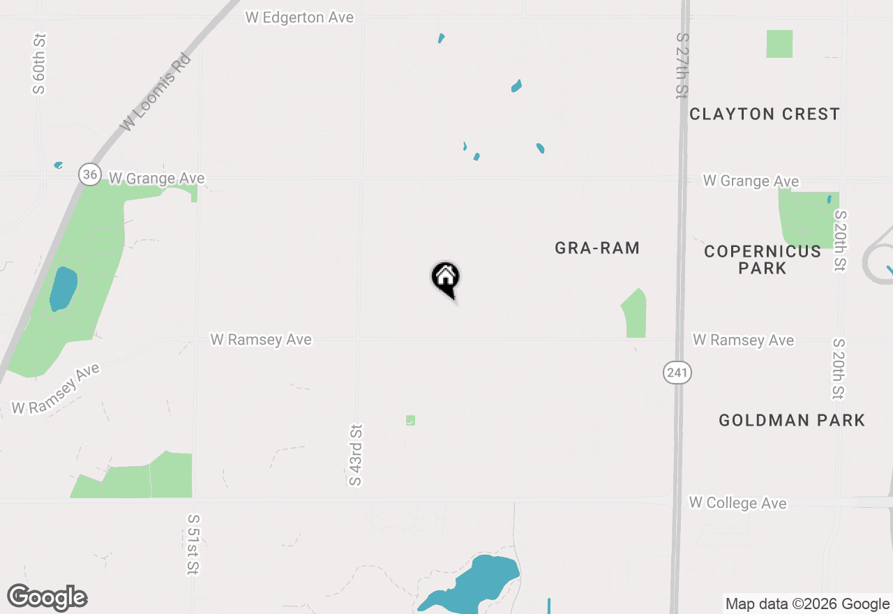 Map of 3820 W Iona Ter, Milwaukee, WI 53221