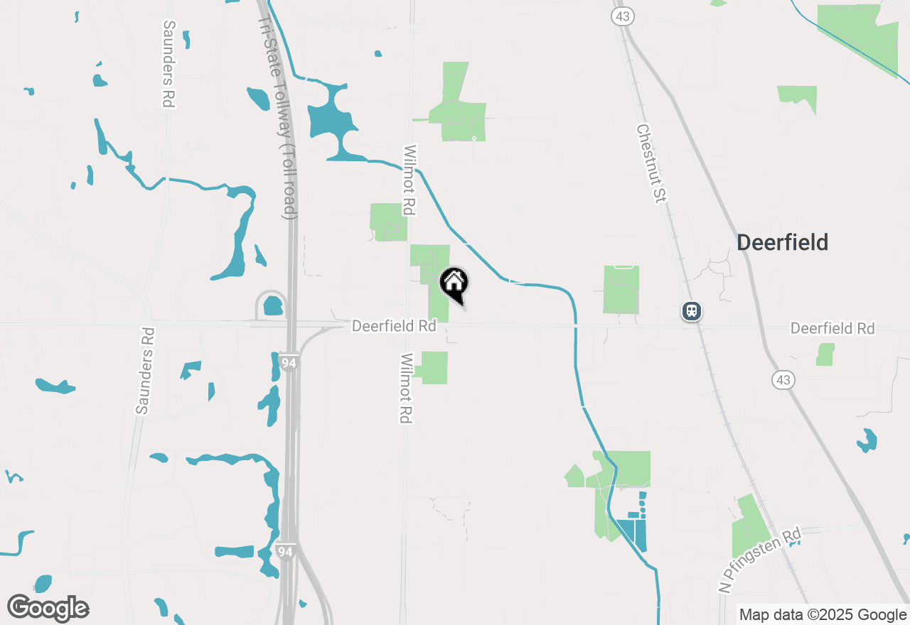 Map of 816 Appletree Lane, Deerfield, IL 60015