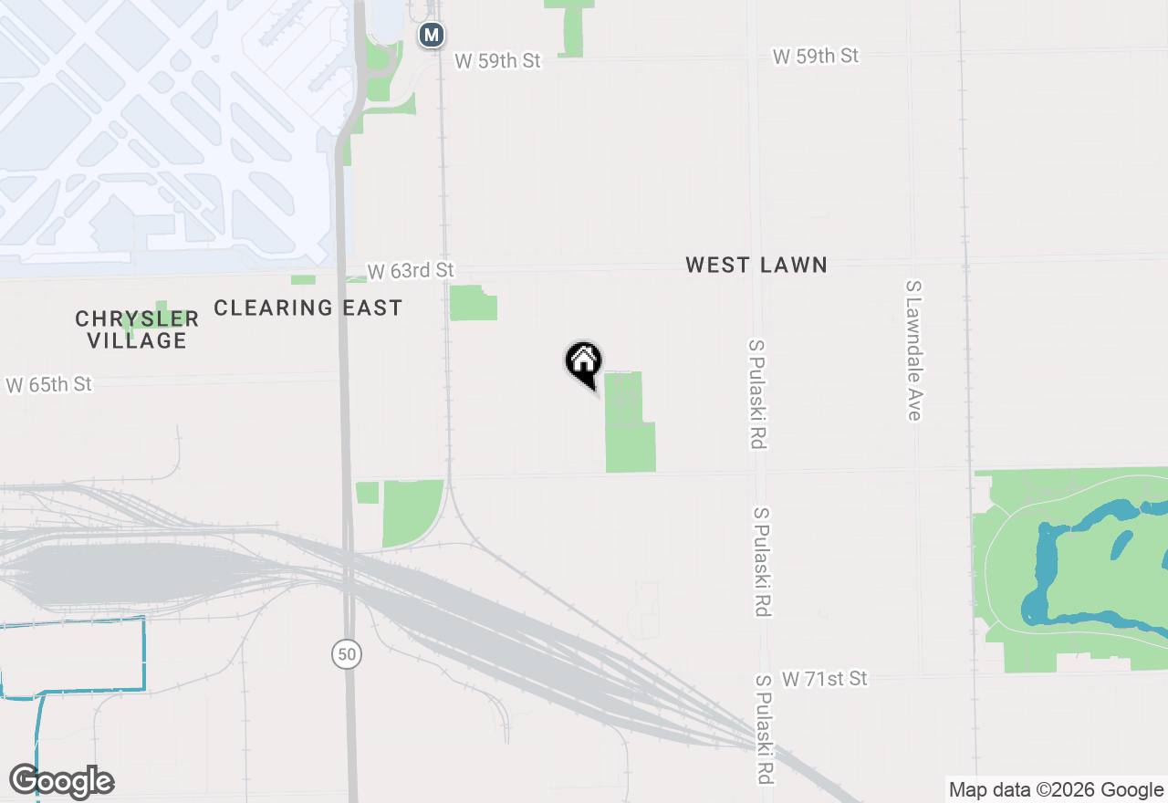 Map of 6535 S Kolin Avenue, Chicago, IL 60629