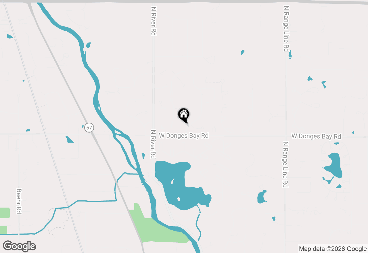 Map of 10431 N Gazebo Hill Pkwy E, Mequon, WI 53092
