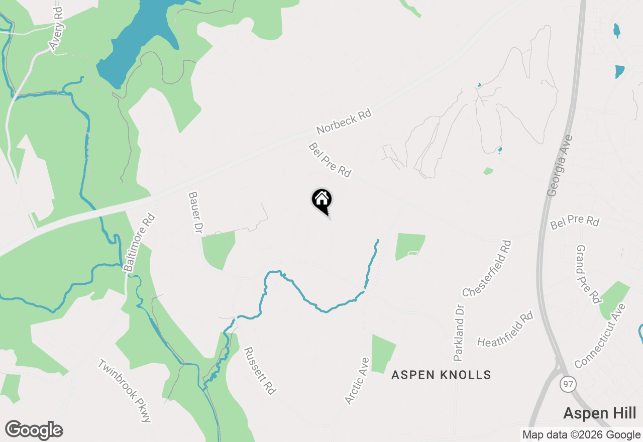 Map of 14416 Pecan Drive, Rockville, MD 20853