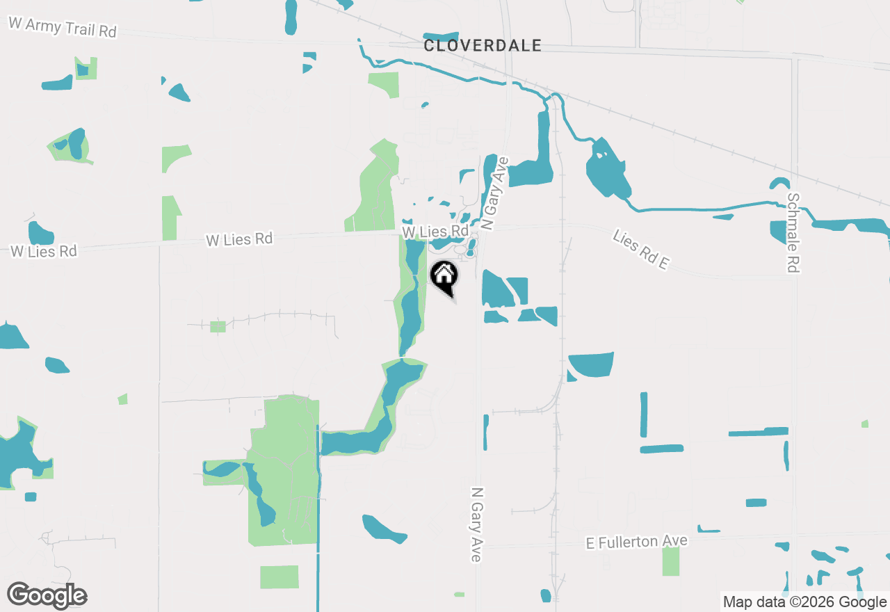 Map of 332 Klein Creek Court #C, Carol Stream, IL 60188