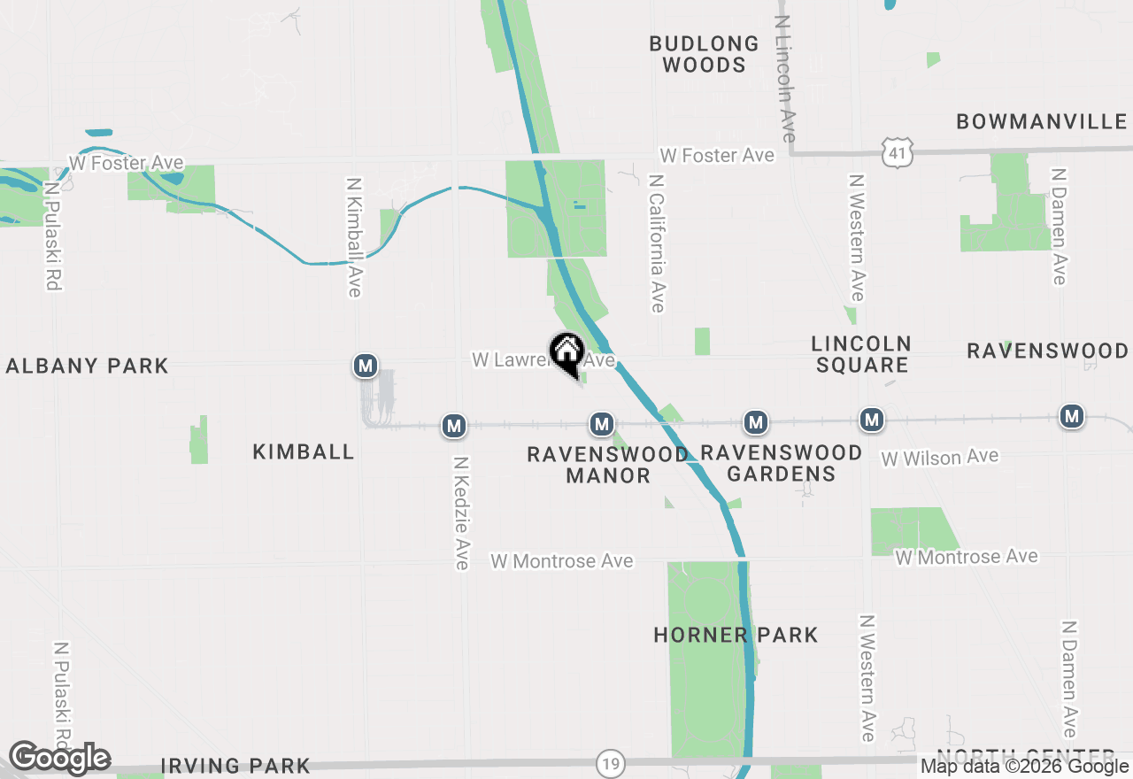Map of 4723 N Sacramento Avenue, Chicago, IL 60625