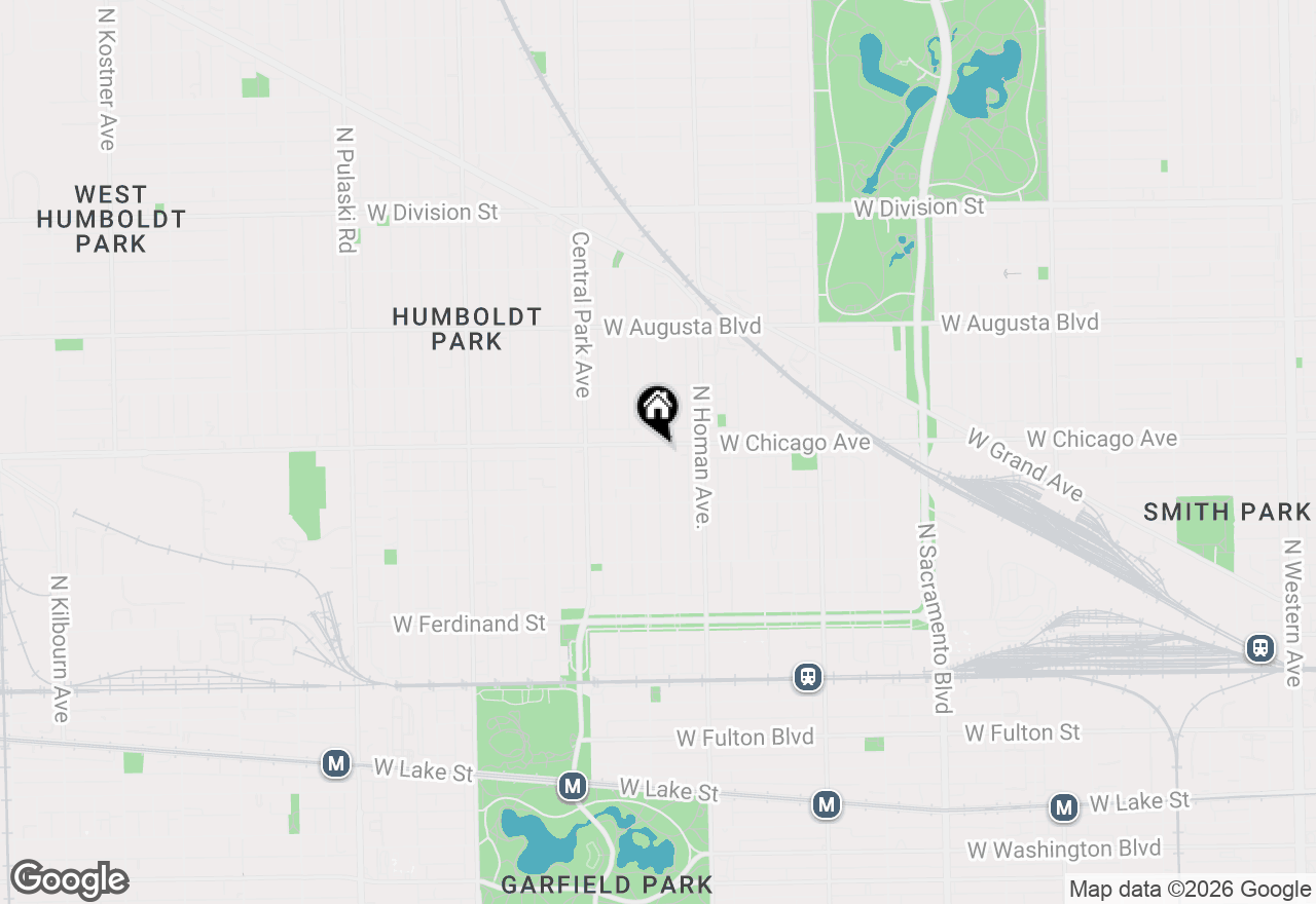 Map of 3447 W Chicago Avenue, Chicago, IL 60651