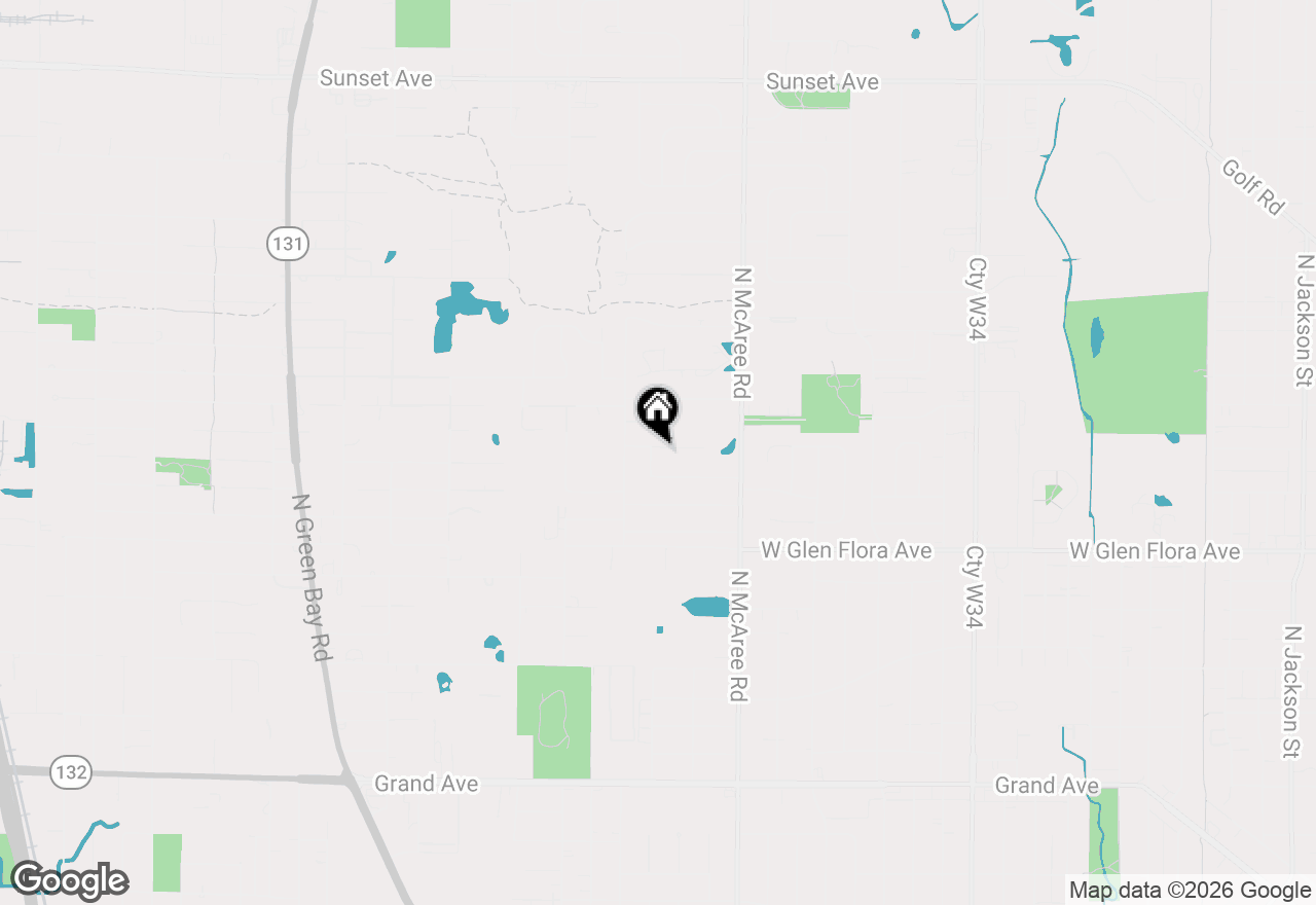 Map of 1423 Pioneer Court, Waukegan, IL 60085