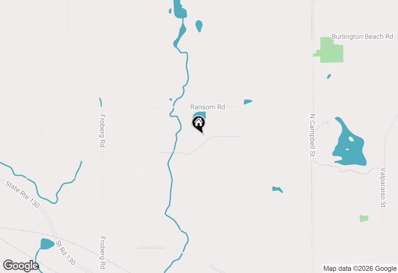 Map of 3105 Forestside Lane, Valparaiso, IN 46385