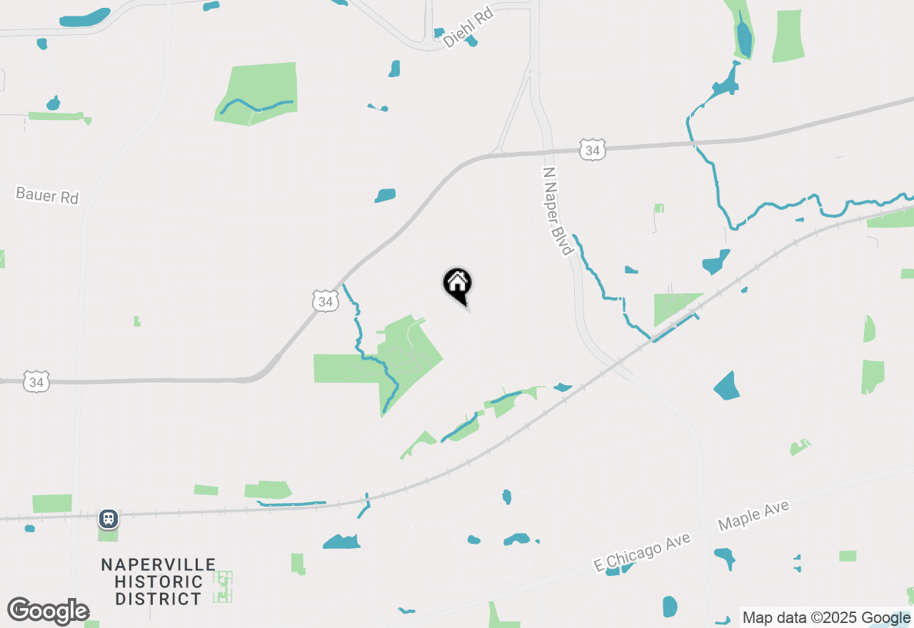 Map of 1212 Brighton Road, Naperville, IL 60563