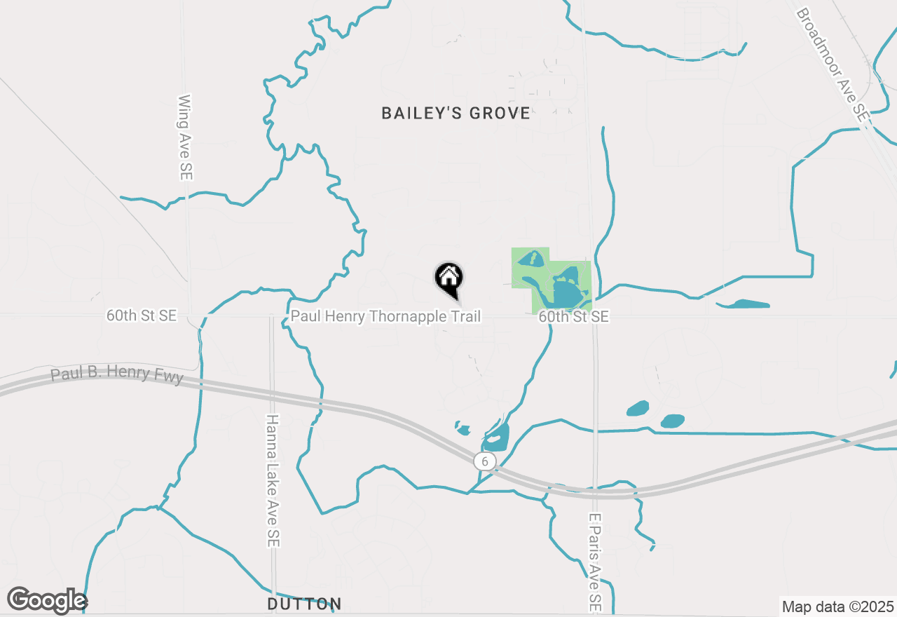 Map of 3643 Autumn Crest Lane Se, Kentwood, MI 49512