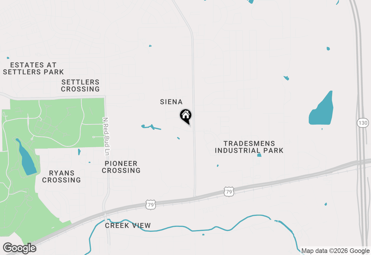 Map of 8504 Rimini Cv, Round Rock, TX 78665