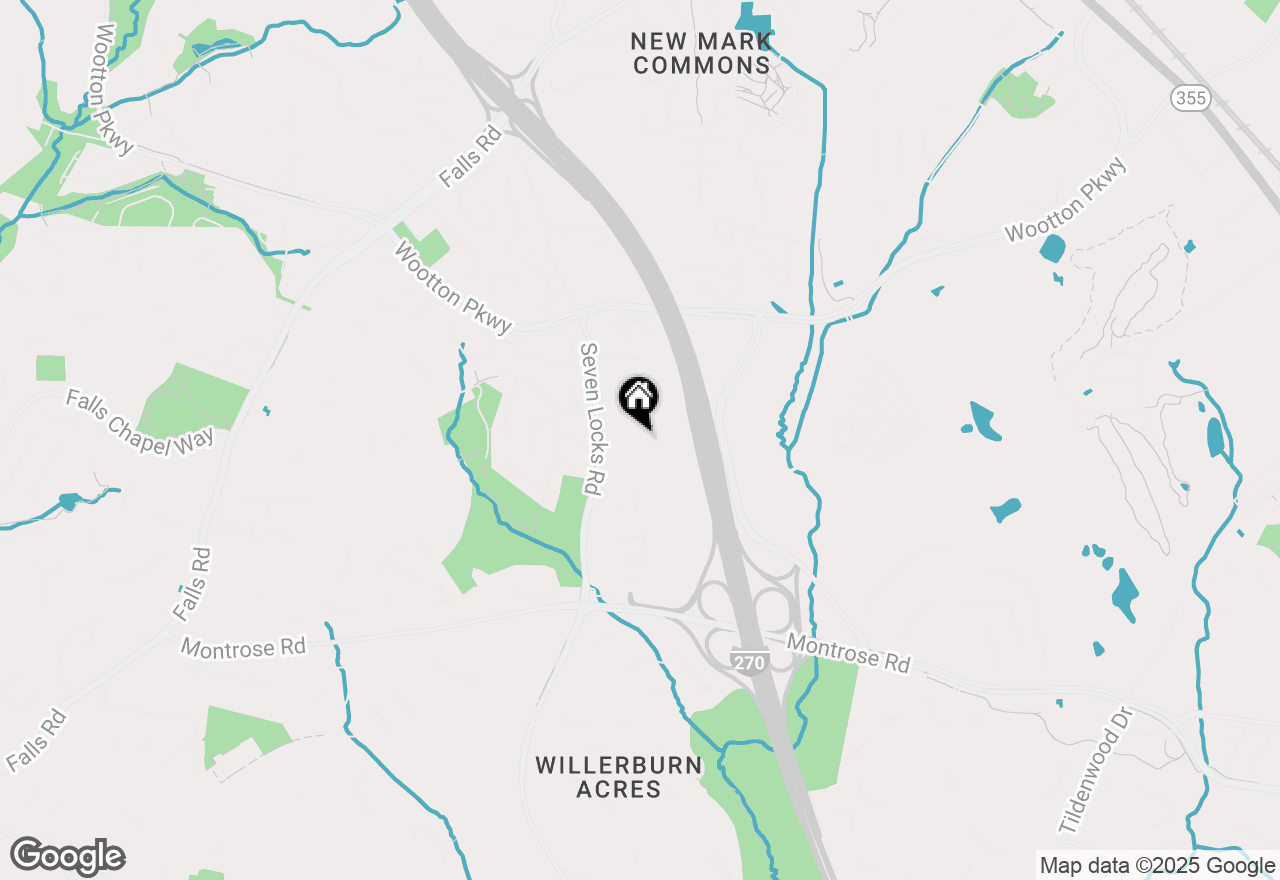 Map of 1141 Fortune Terrace #209, Potomac, MD 20854