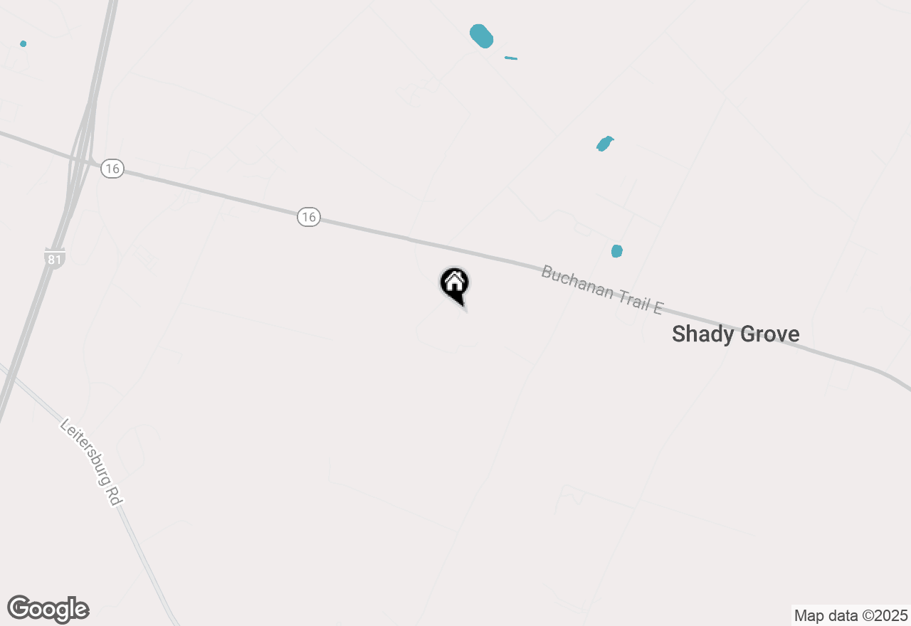 Map of 1032 Buchanan Trail East, Greencastle, PA 17225