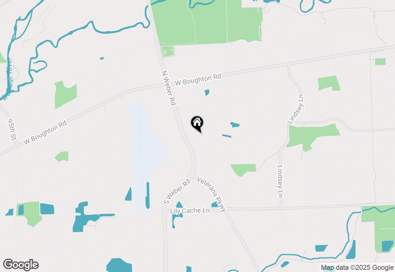 Map of 112 Thackeray Drive, Bolingbrook, IL 60440