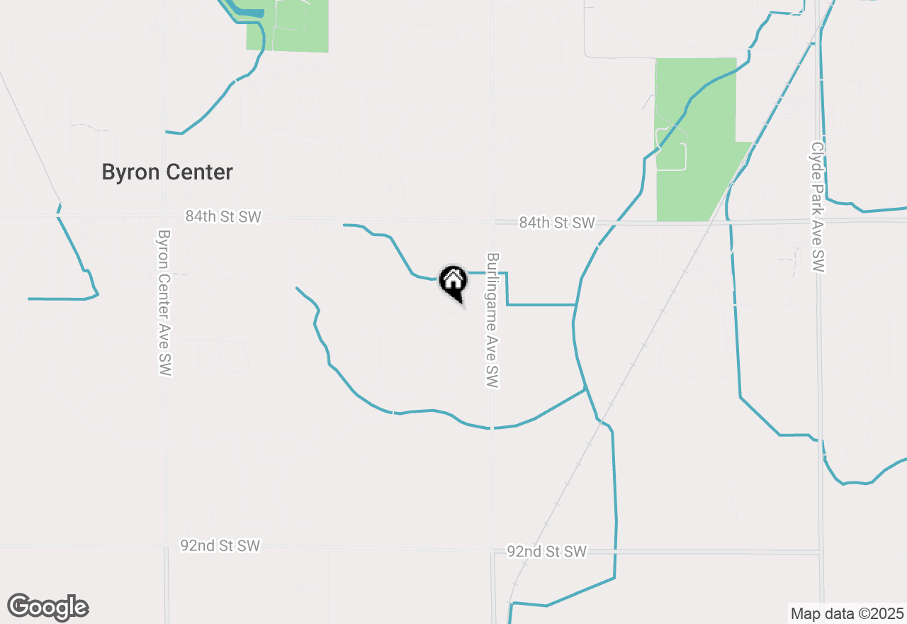 Map of 1753 Portadown Road, Byron Center, MI 49315
