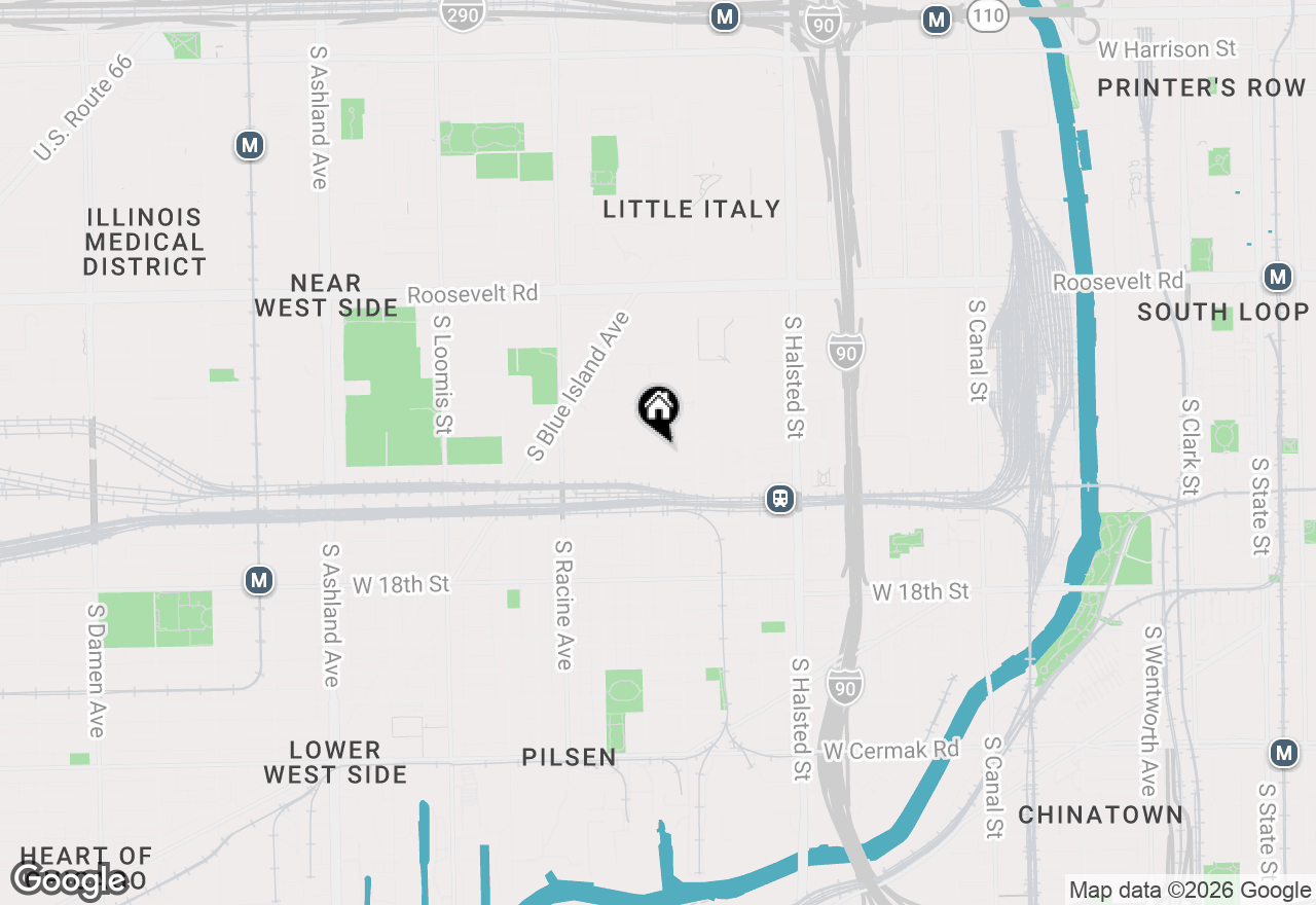 Map of 1000 W 15th Street #239, Chicago, IL 60608