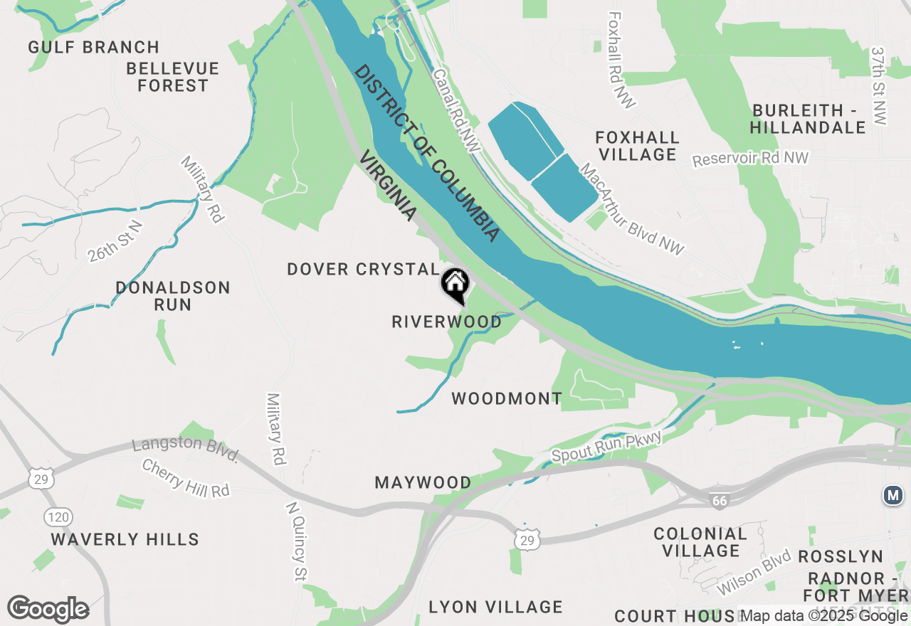 Map of 2719 N Nelson Street, Arlington, VA 22207