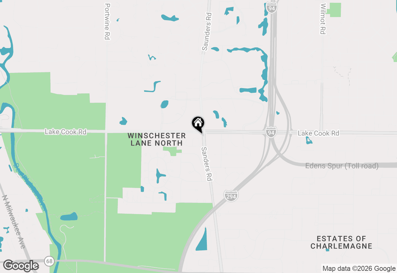 Map of 48 Wellesley Circle, Northbrook, IL 60062