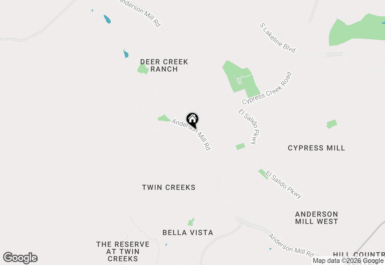 Map of 2403 Beeleigh Ct, Cedar Park, TX 78613