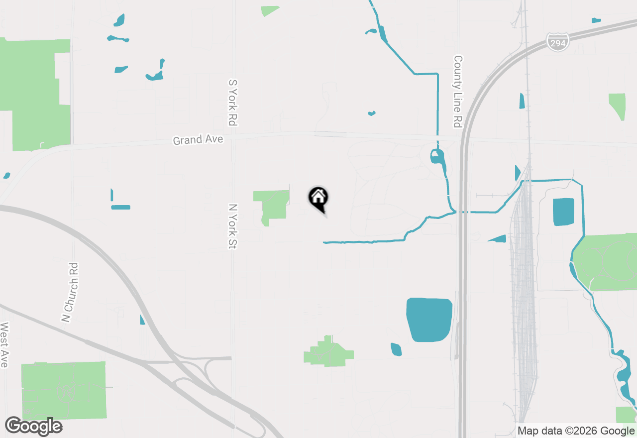 Map of 3N264 N Howard Avenue, Elmhurst, IL 60126