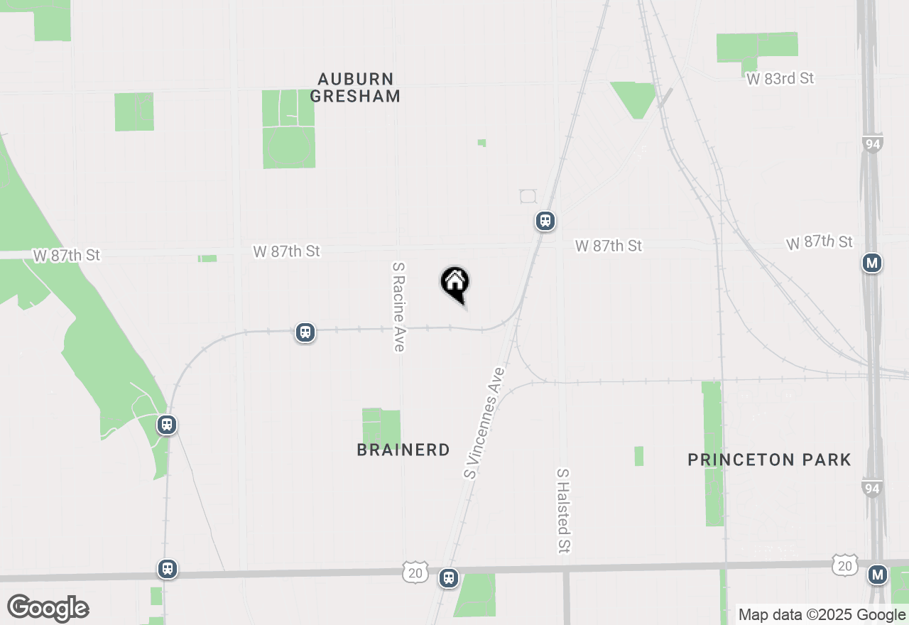 Map of 8836 S Carpenter Street, Chicago, IL 60620