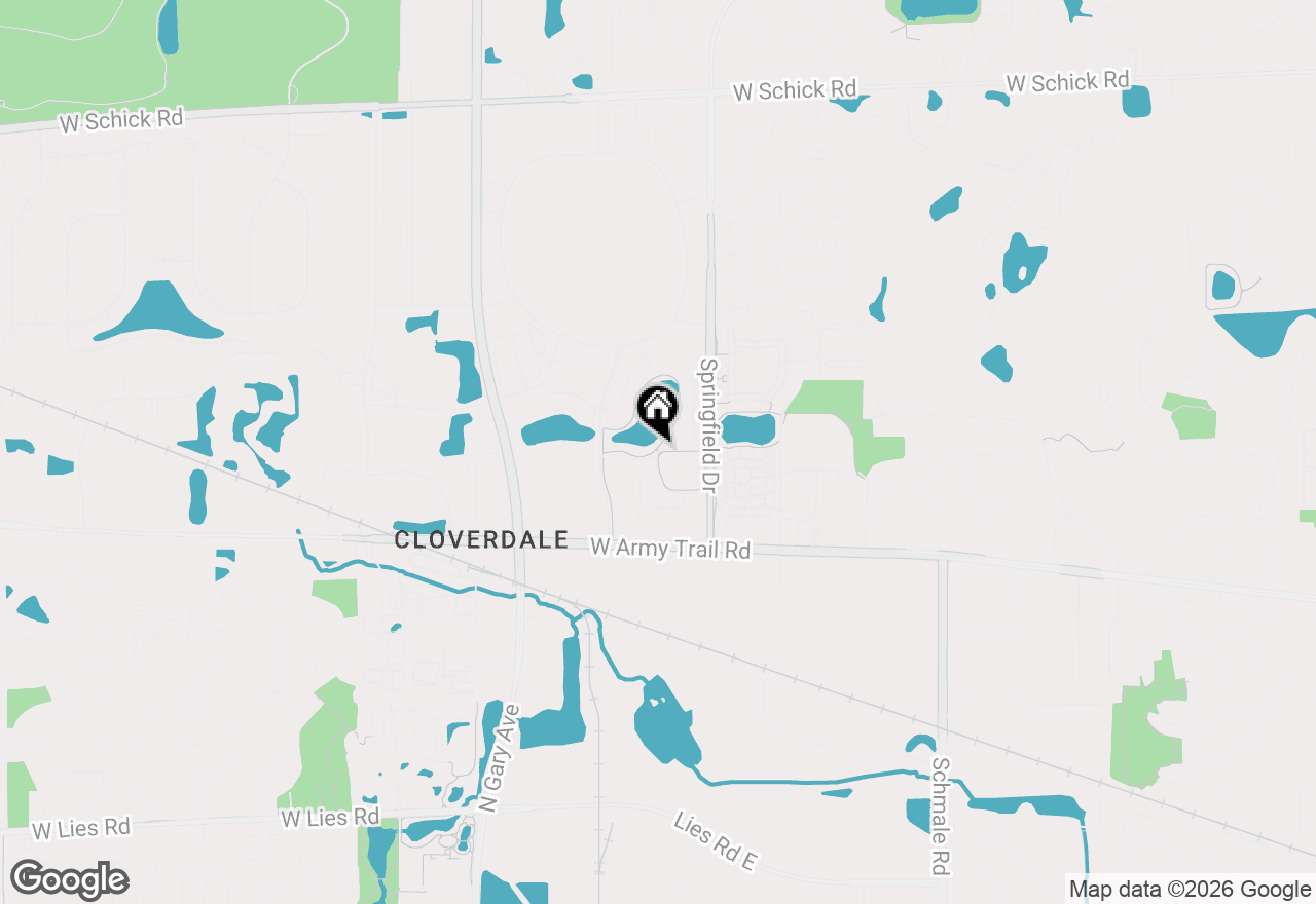 Map of 239 Stonington Drive, Bloomingdale, IL 60108