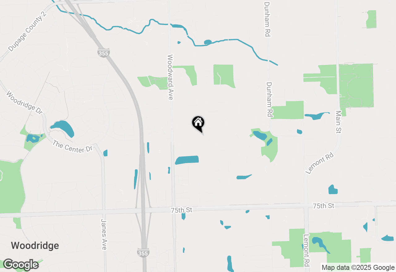 Map of 1801 Newport Street, Downers Grove, IL 60516