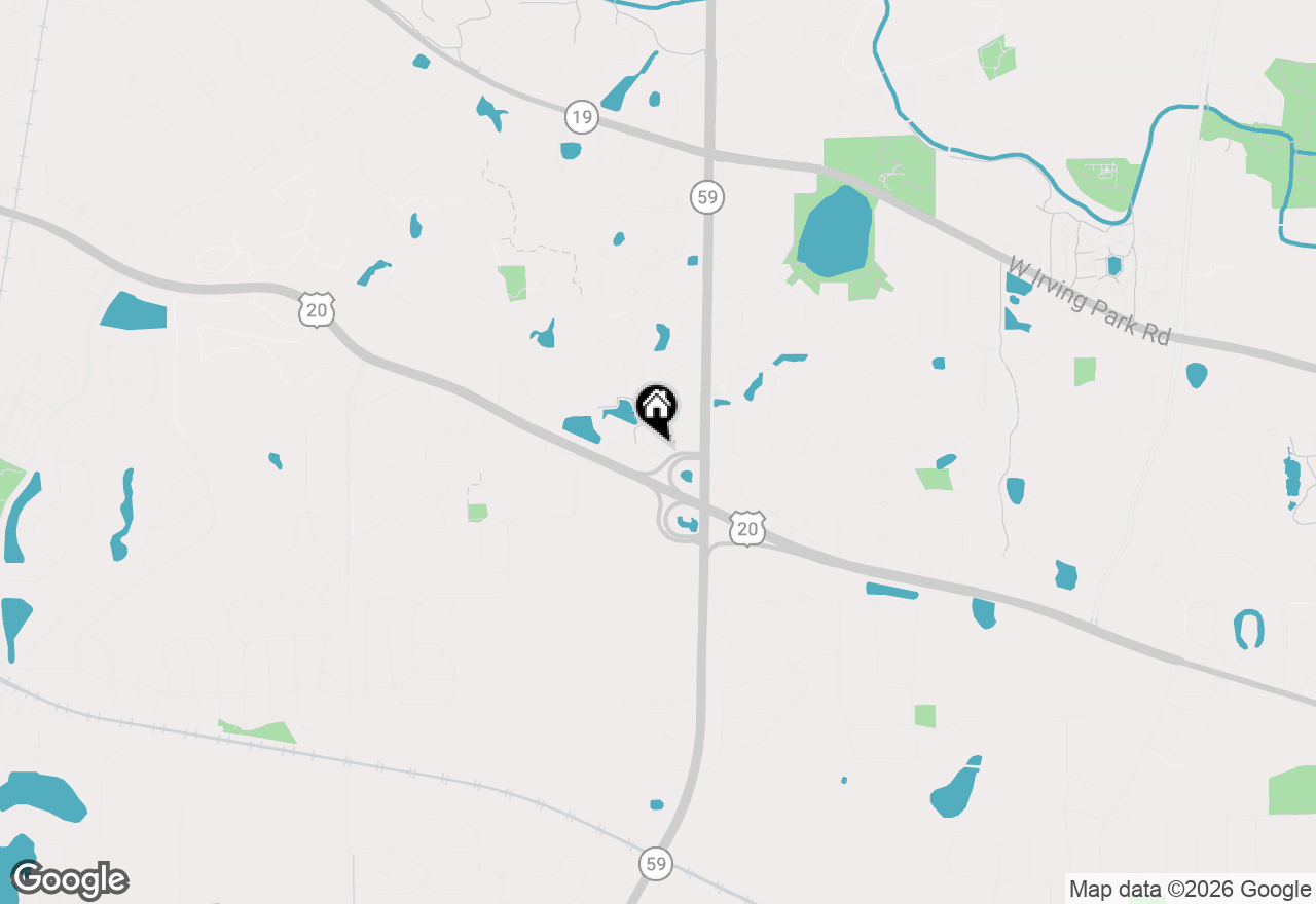 Map of 171 Monarch Drive, Streamwood, IL 60107