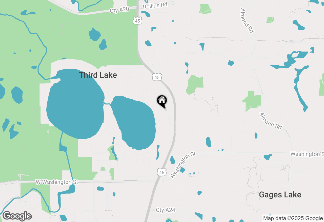 Map of 34849 N Lincoln Avenue, Lake Villa, IL 60046